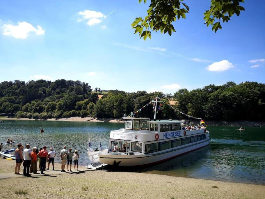 Ferienhaus Lena Im Sauerland Direkt Am Hennesee Meschede Εξωτερικό φωτογραφία